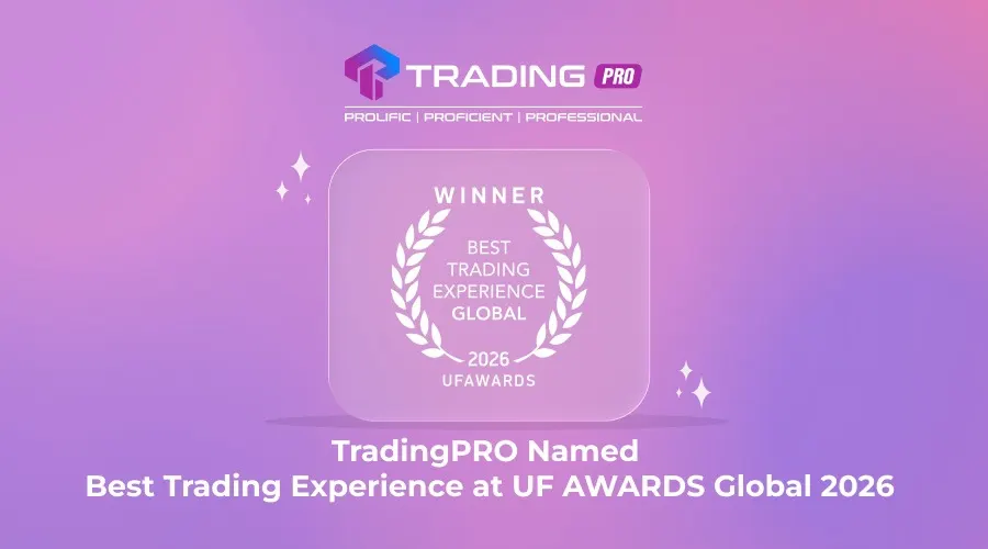 TradingPRO đạt giải Trải nghiệm Giao dịch Tốt nhất 2026