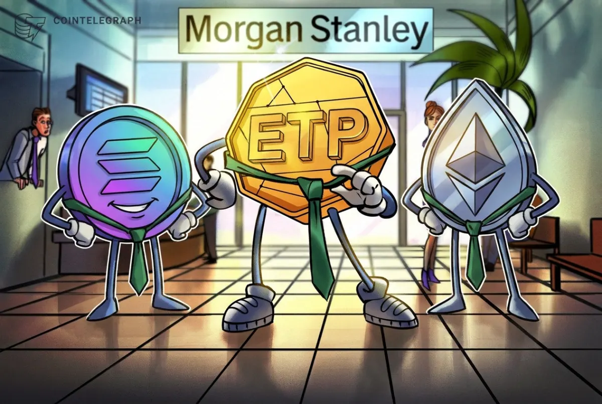 Morgan Stanley mở rộng crypto với ETP Ether, Solana
