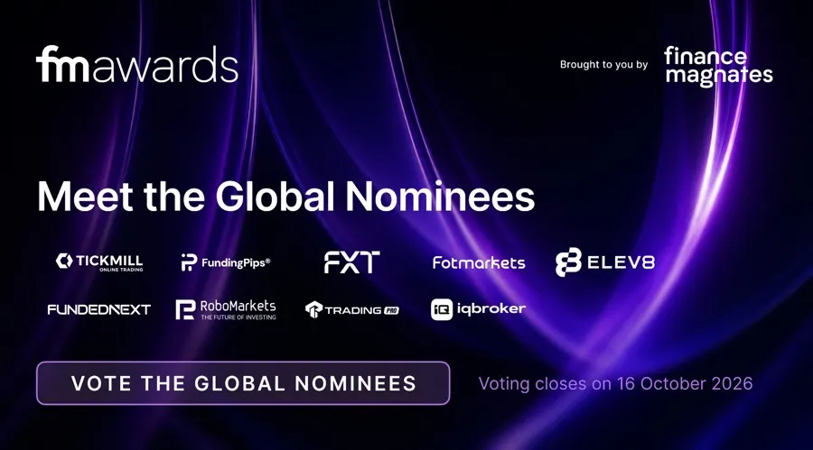 Finance Magnates Awards 2026: Đề cử hạng mục Toàn cầu