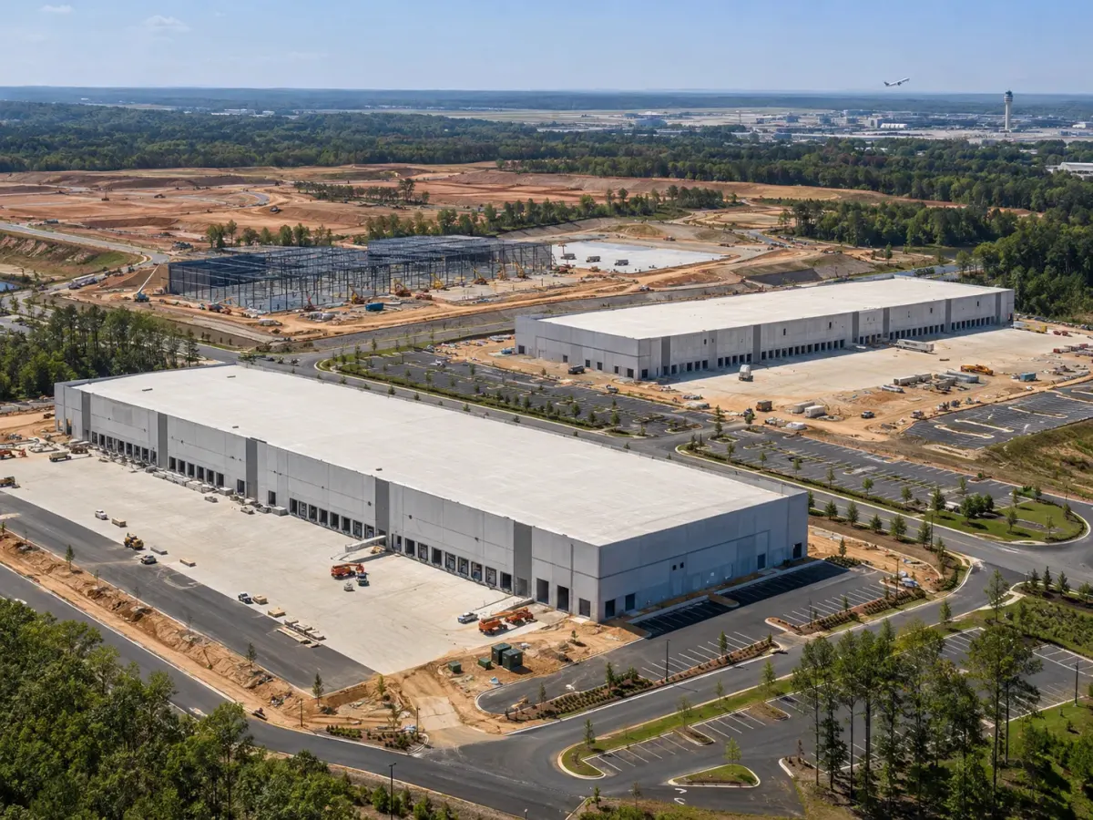 Merritt Khởi Công Dự Án Công Nghiệp RDU 790.000 SF