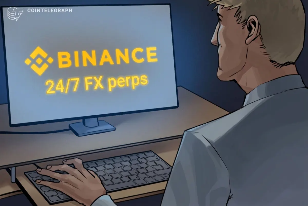 Binance ra mắt hợp đồng FX 24/7, giá cuối tuần