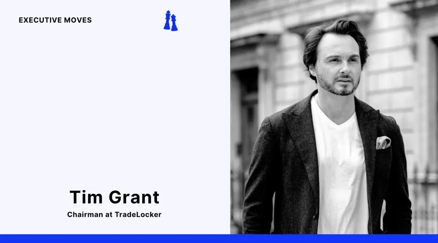 Tim Grant nhậm chức Chủ tịch TradeLocker, vẫn giữ vai trò CEO Deus X Capital