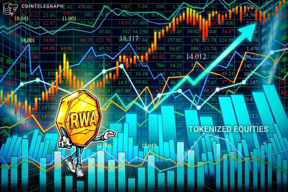 Khối lượng giao dịch cổ phiếu token hóa tăng 415% lên 29,5 tỷ USD