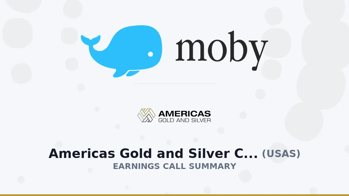 Tóm tắt Q2 2026 Americas Gold & Silver: sản lượng, chi phí