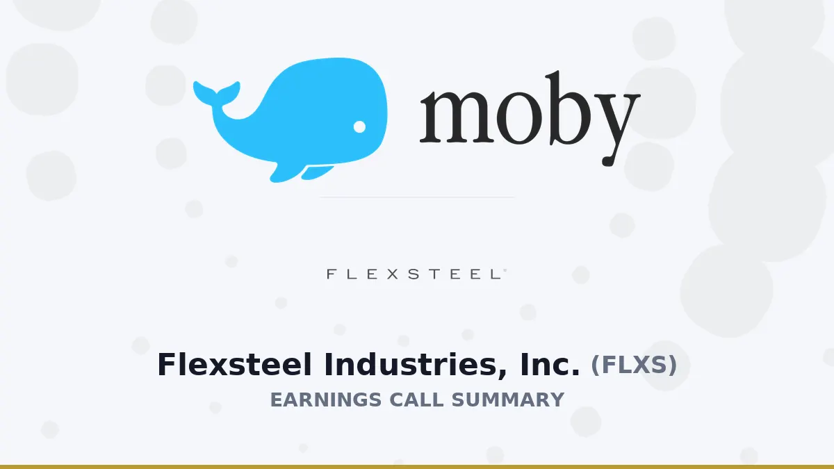 Flexsteel Q4 2026: Lợi nhuận tăng 200% nhờ AI