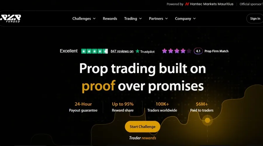 Hantec Trader đổi tên thành RZR Funded: Bước tiến mới