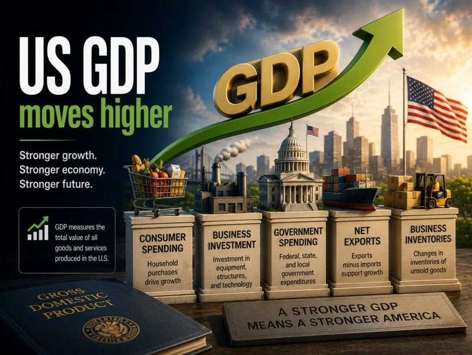 GDP Mỹ Q2 tăng 2,2% vượt 1,5% - Cầu tiêu dùng mạnh