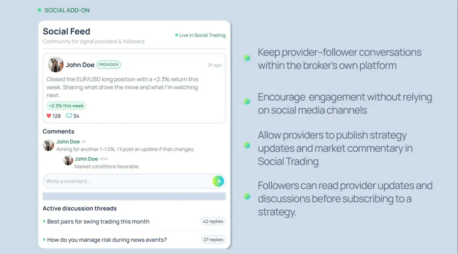 Brokeree ra mắt Feed: Bước tiến mới cho Copy Trading