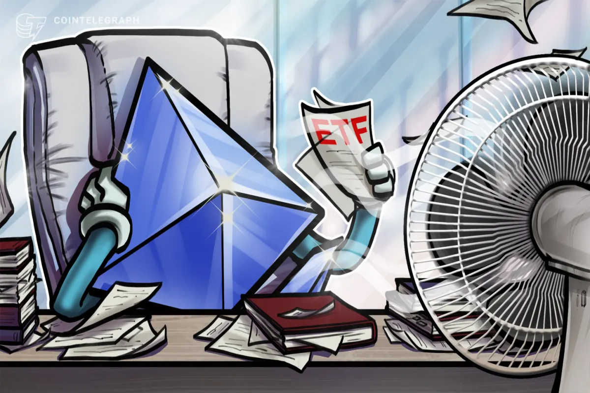 ETF Ethereum tuần qua giảm, chấm dứt chuỗi 5 ngày dòng tiền vào