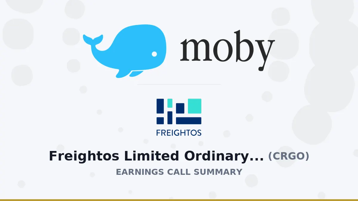 Freightos công bố kết quả Q2/2026: Hướng tới điểm hòa vốn