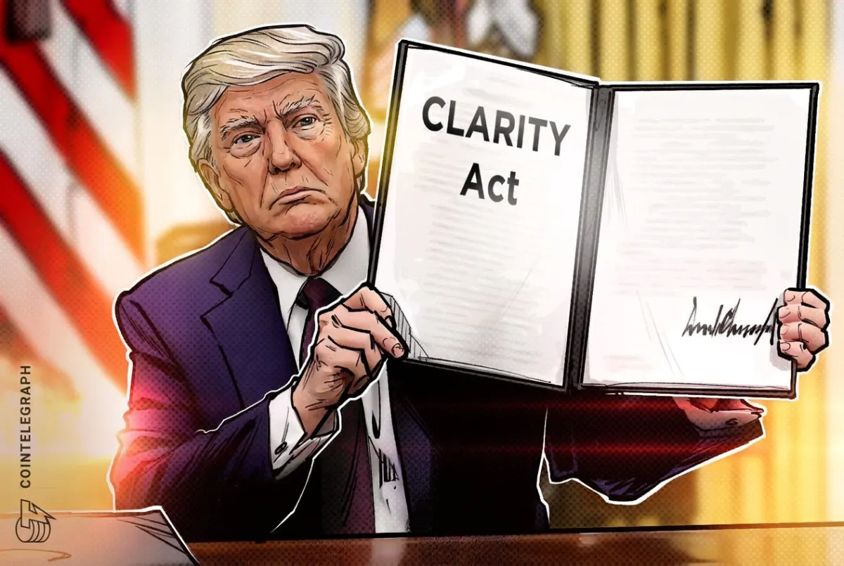 Trump thúc đẩy Đạo luật CLARITY cùng nhà lãnh đạo crypto