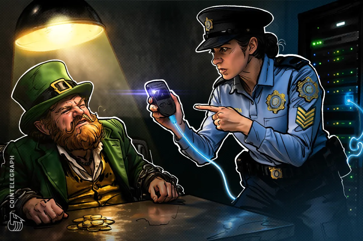 Ireland tịch thu thêm 500 Bitcoin, đạt 1.500 BTC năm 2026