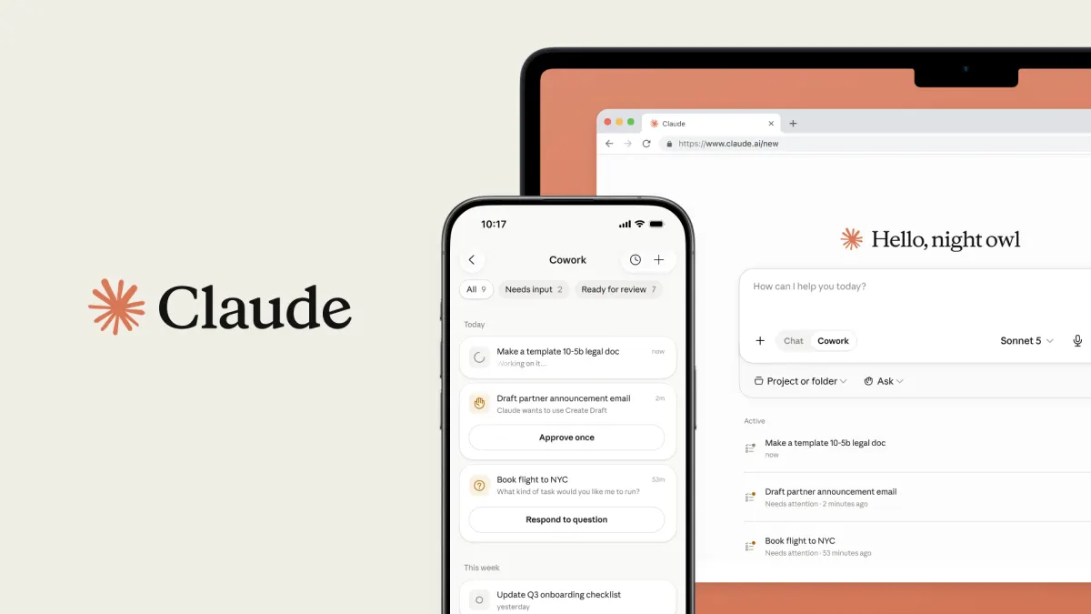 Anthropic ra mắt Claude Cowork: AI thay đổi cách làm việc