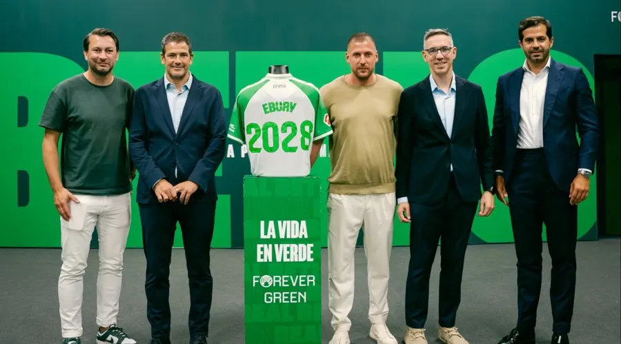 Ebury ký hợp đồng tài trợ với Real Betis và Royal Antwerp