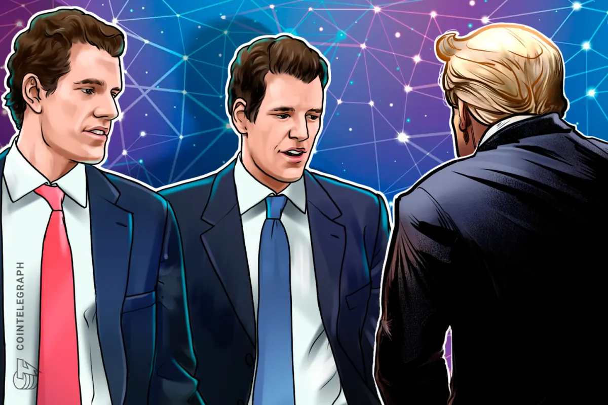 Gemini đồng sáng lập chuyển 10 triệu USD Bitcoin cho PAC Trump