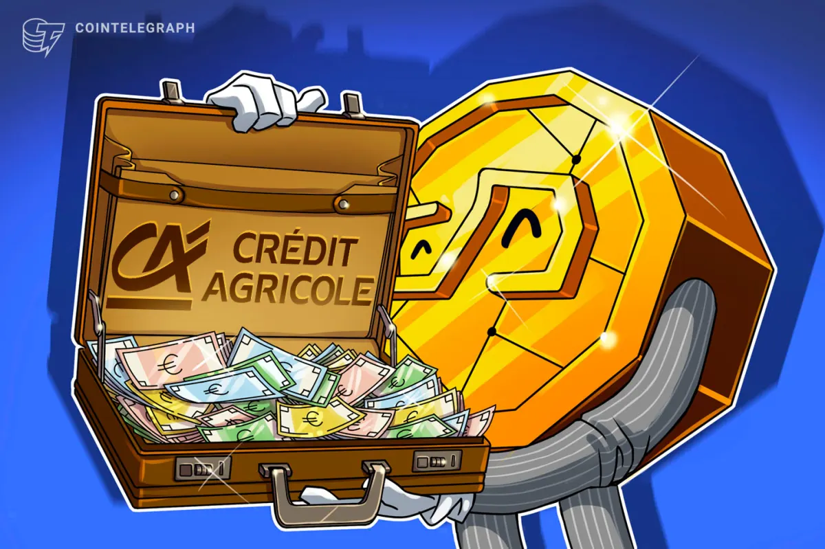 Gã khổng lồ Pháp Crédit Agricole ra mắt stablecoin EURXT