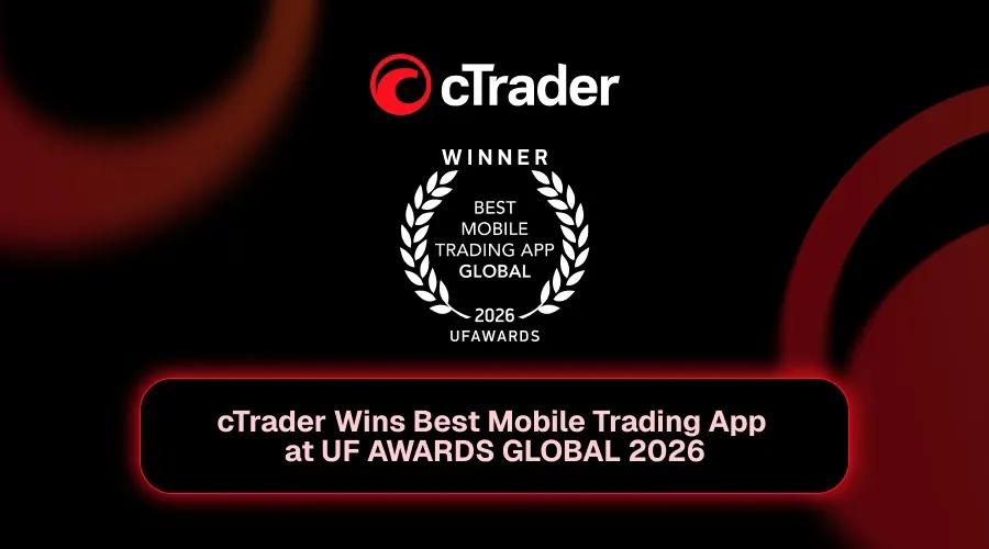 cTrader đạt giải Ứng dụng Di động Tốt nhất 2026