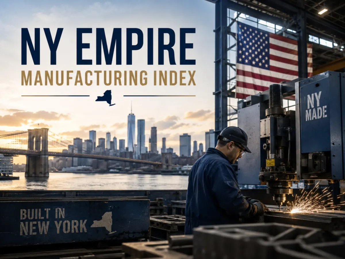 Chỉ số Sản xuất Empire State tháng 7: Tăng mạnh, Đánh giá tích cực