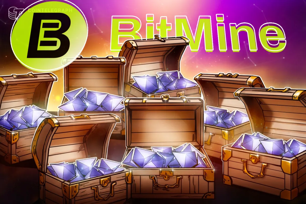 BitMine gom ETH chạm mốc 10 tỷ USD bất chấp thị trường gấu