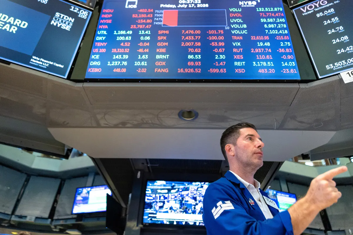Chứng khoán thế giới hôm nay: Dow, S&P 500, Nasdaq giao động khi cổ phiếu bán dẫn tăng trước kết quả kinh doanh của Big Tech
