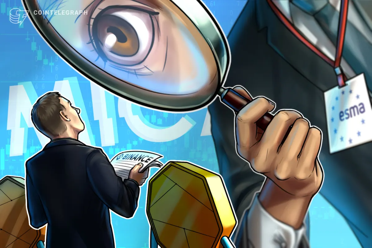 Cảnh báo MiCA từ ESMA: Binance EU vào tầm ngắm giám sát