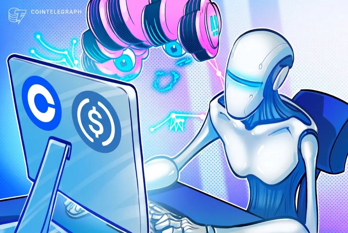 Coinbase cho phép doanh nghiệp nhận thanh toán USDC từ AI