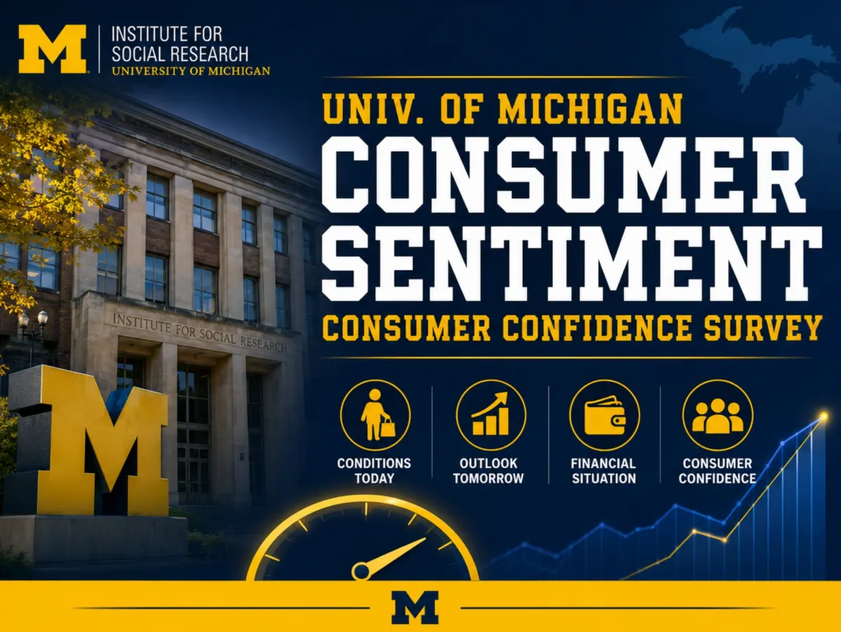 Chỉ số niềm tin tiêu dùng Michigan đạt 55.2 trong tháng 7