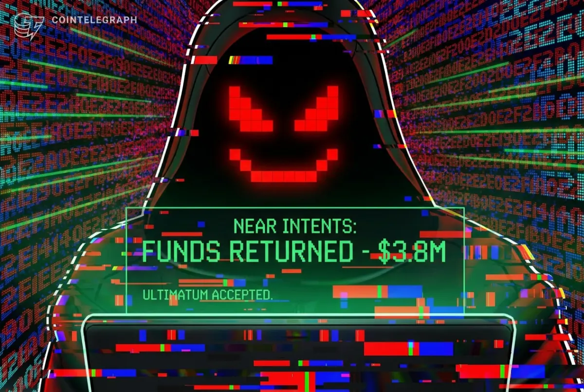 NEAR Intents thu hồi toàn bộ 3,8 triệu USD bị hack