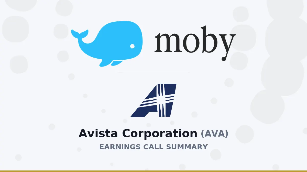 Báo cáo tài chính Q2/2026 của Avista Corporation