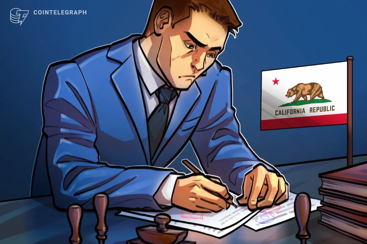 Newsom ký lệnh cấm quan chức công khai phát hành memecoin